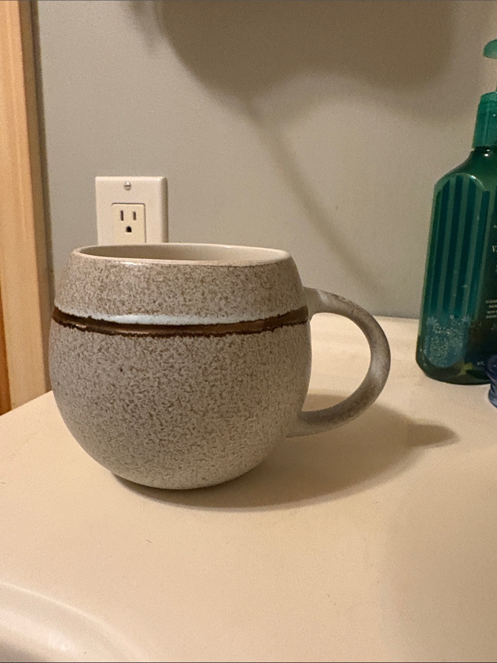 Pottery corner ceramic mug